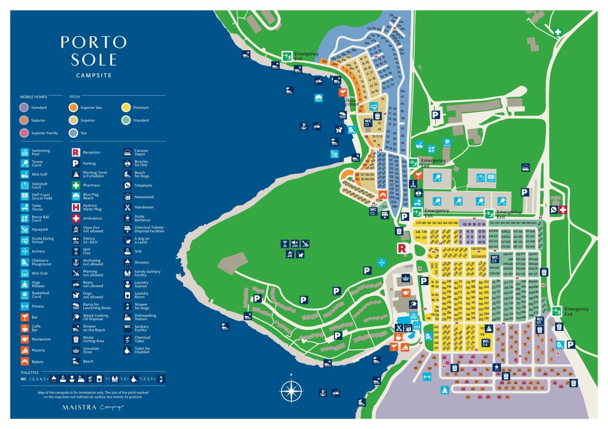 Maistra Camping Porto Sole Pitches ヴルサル エクステリア 写真